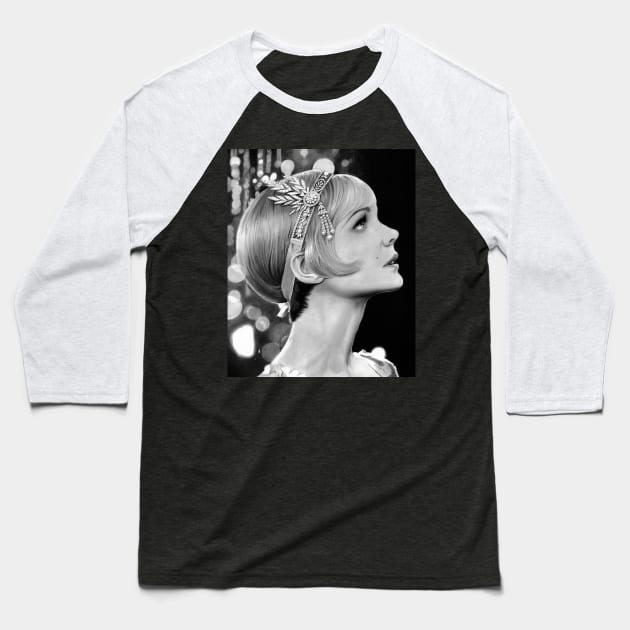 Carey Mulligan Baseball T-Shirt by cfischer83